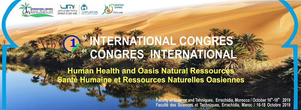 <p><span style="color:#f39c12">FST-Errachidia : Le Premier Congr&egrave;s International sous le th&egrave;me " Sant&eacute; Humaine et Ressources Naturelles Oasiennes</span></p>